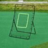 HOMCOM Rebounder Net Playback Game Spot Target Ball Rebounders Training Equipment Play Teaching