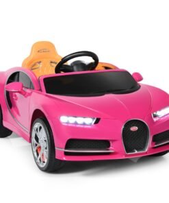 12V Kids Licensed Battery Powered Vehicle with Remote Control-Pink