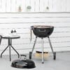 Outsunny Portable Kettle Charcoal Grill - Black