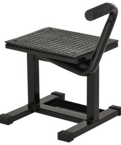 DURHAND Steel Motorbike Jack Lift, 27.5 / 39.5 H cm - Black