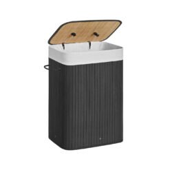 Bamboo Foldable Laundry Basket