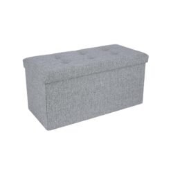 Fabric Storage Ottoman