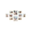 Set of 10 Picture Frames with Plastic Front