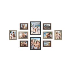 Picture Frames Maroon Brown Heather Greige Ash Black