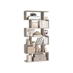 Wooden Bookcase Greige