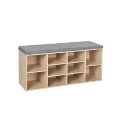 10 Compartments Shoe Bench