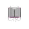 6ft Trampoline with Enclosure Net Pink