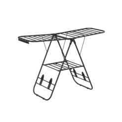 Foldable Clothes Airer Black