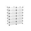 12 Cube Interlocking Storage Unit
