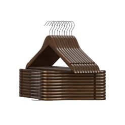 20 Pack Wood Hangers