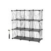 Metal Wire Modular Bookcase