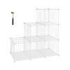 White Wire Mesh Organizer