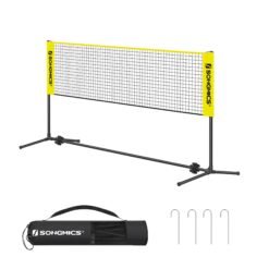 3m Yellow Badminton Net