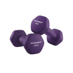 Purple Dumbbell Set