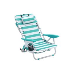 Portable Beach Chair with Headrest