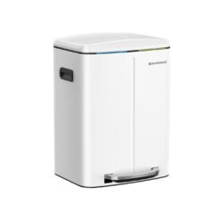 Dual Metal Rubbish Bin