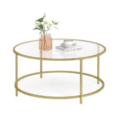 Round Glass Coffee Table