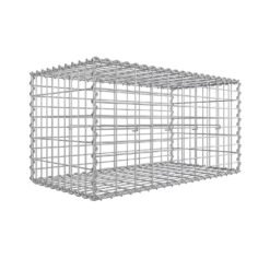 Gabion Basket Garden Fence 100 x 50 x 50 cm