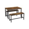 Dining Table with Benches
