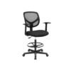 Drafting Stool Chair with Armrest