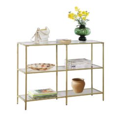 Tempered Glass Sofa Table