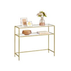 Console Table Gold Colour