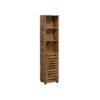 Floor Cabinet Rustic Brown