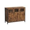 Sideboard Rustic Brown and Black
