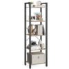 5-Tier Bookshelf 30 x 39.6 x 154 cm