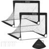 Set of 2 Portable Soccer Net