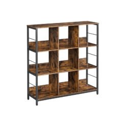 3-Tier Bookcase, Display Storage Rack Shelf