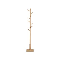 Free Standing Hall Coat Tree with 8 Hooks for Coats