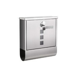 Wall-Mounted Stainless Steel Mailbox