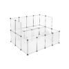 White Plastic Pet Playpen for Small Animals