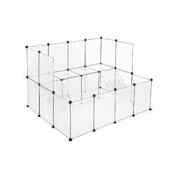 White Plastic Pet Playpen for Small Animals