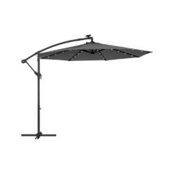 Cantilever Garden Parasol with Lights