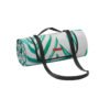 Large waterproof picnic blanket Fern Pattern and Grey