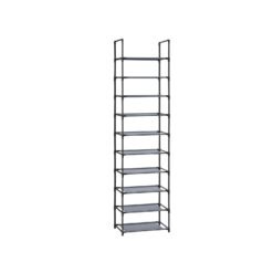 10-Tier Shoe Rack 45 x 28 x 173 cm