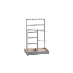 Jewellery Display Stand with Metal Frame Dove Grey