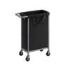 90L Laundry Basket on Wheels Ink Black