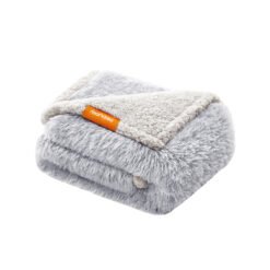 Waterproof Dog Blanket Grey Ombré M