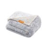 Waterproof Dog Blanket Grey Ombré L