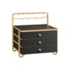 3-Tier Drawer Jewellery Box Ink Black