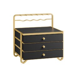 3-Tier Drawer Jewellery Box Ink Black