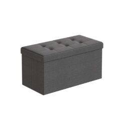 Fabric Storage Ottoman