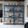 4-Tier Shelving Unit, Steel Shelving Unit for Storage, for Garage