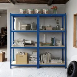 4-Tier Shelving Unit, Steel Shelving Unit for Storage, for Garage