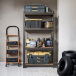 4-Tier Shelving Unit, Steel Shelving Unit for Storage, for Garage