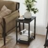 Side Table, Small End Table, Nightstand for Living Room