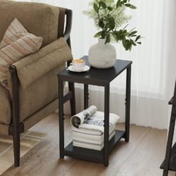 Side Table, Small End Table, Nightstand for Living Room